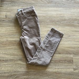 Loft Petite Corduroy High Waist Skinny Pant 25P